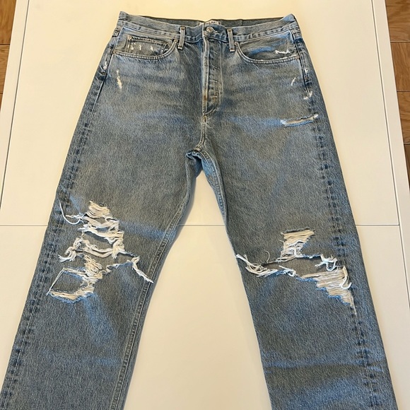 AGOLDE - 90s Hi Rise Loose Fit In Fall Out - Picture 2 of 7